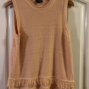 Light Pink Sweater Tank